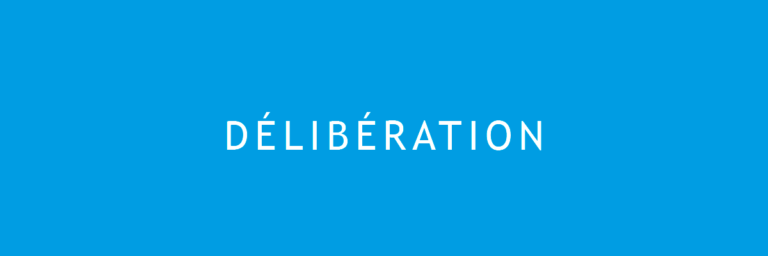 deliberation deliberation